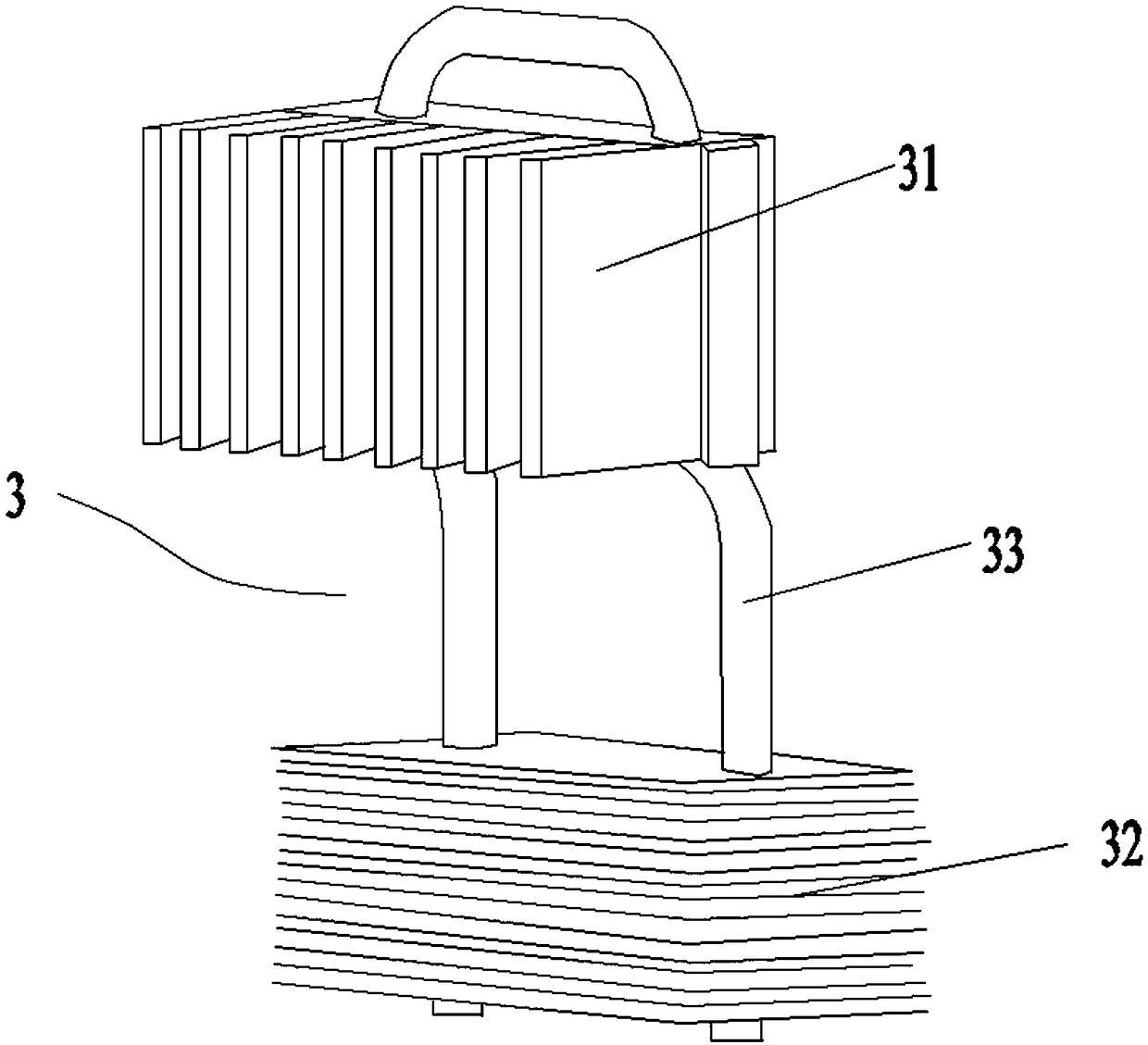 Semiconductor refrigeration dehumidifier and dehumidification method thereof