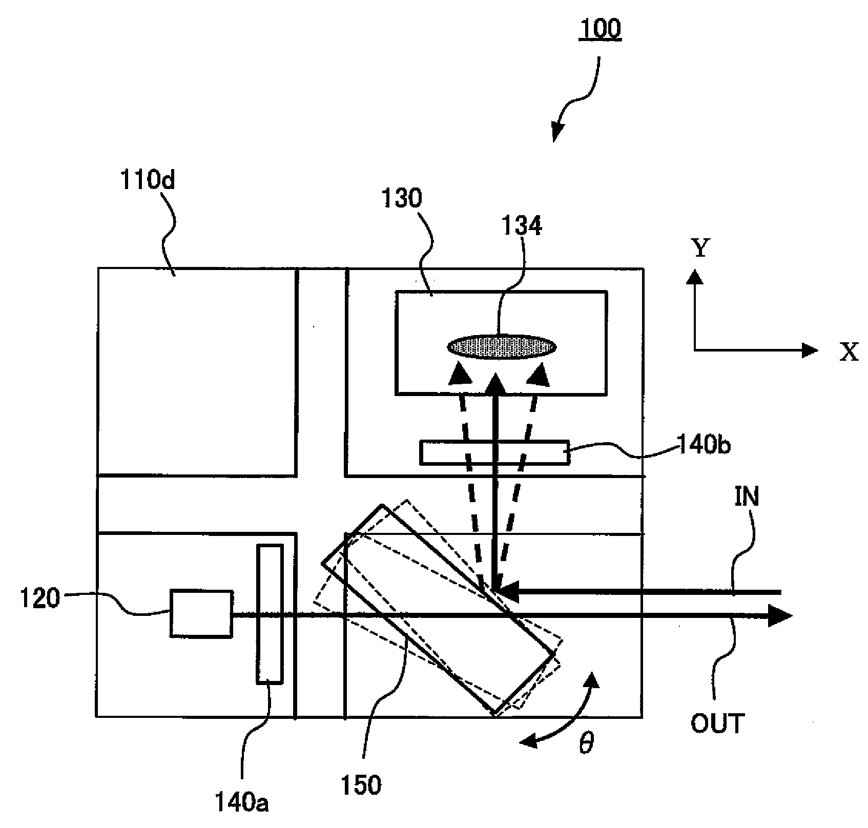 Bi-directional optical communication module