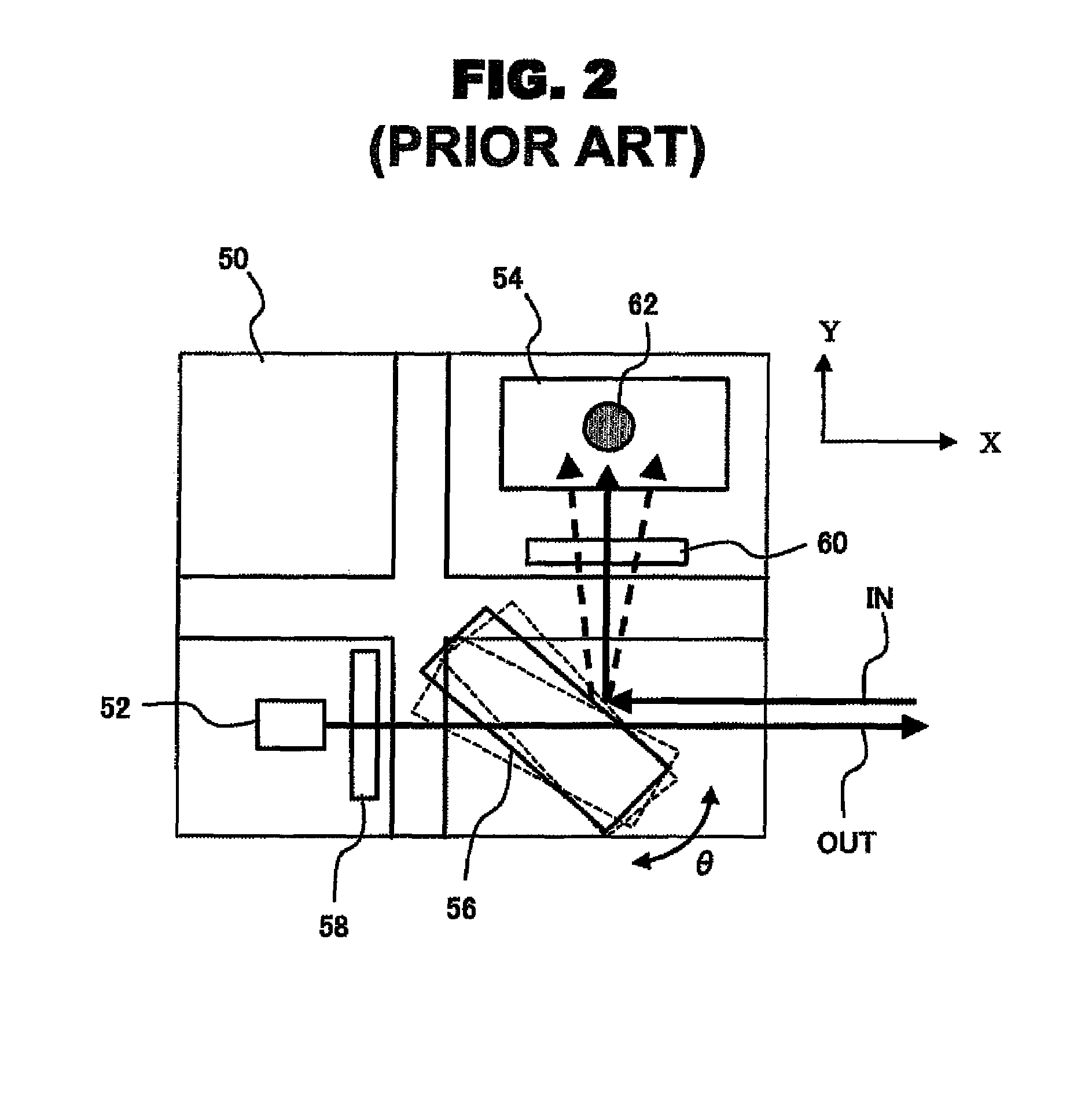 Bi-directional optical communication module