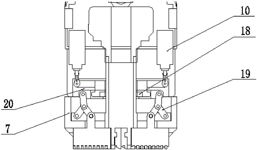 Deepwater drilling sand sampling robot