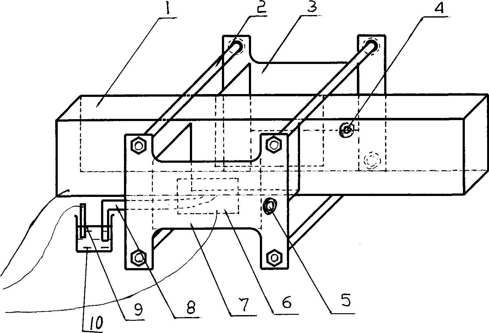 Electrochemical in-situ measurement electrolytic cell device