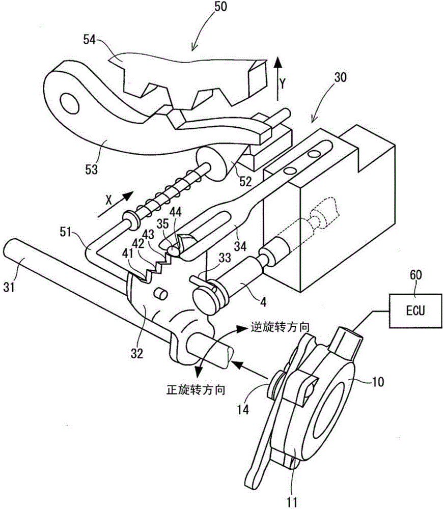 Control apparatus and shift-by-wire system having the same