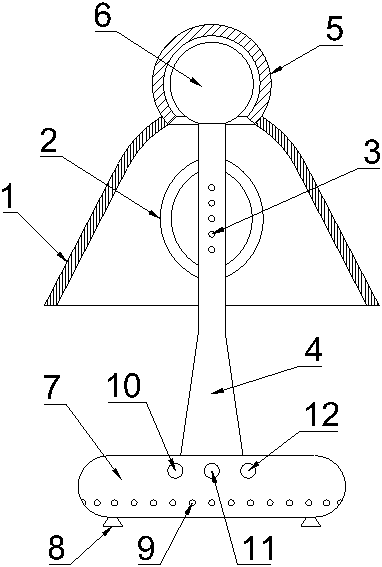 Student multifunctional desk lamp