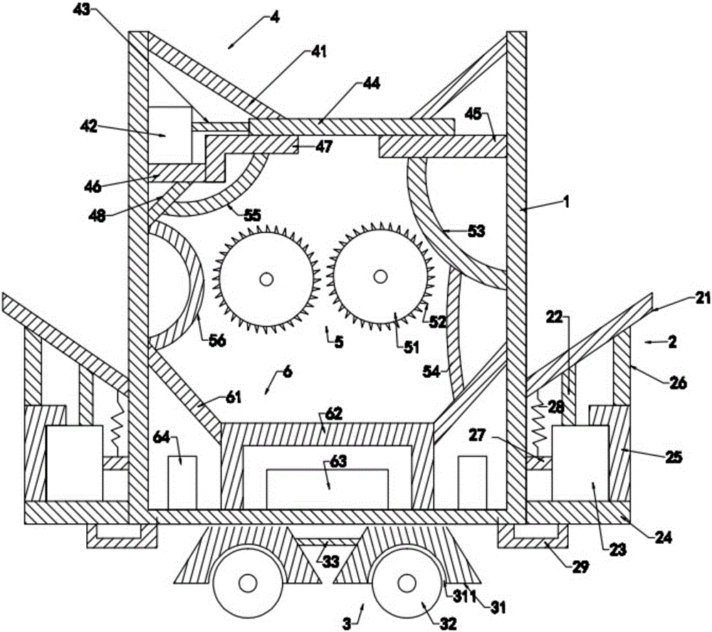 Environment-friendly medical infectious disease prevention type waste collecting device