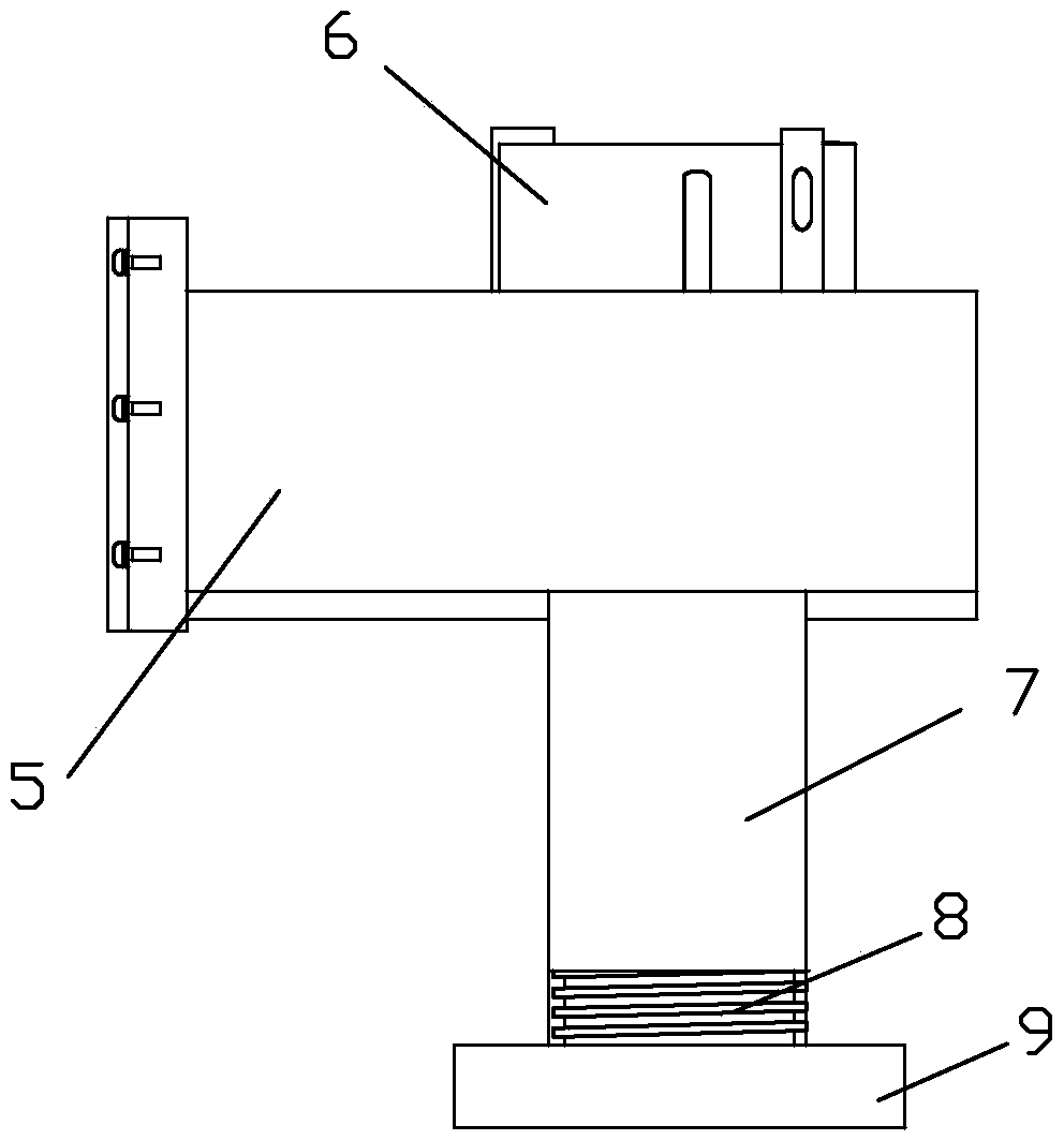 Water bottom detection system for hydraulic engineering