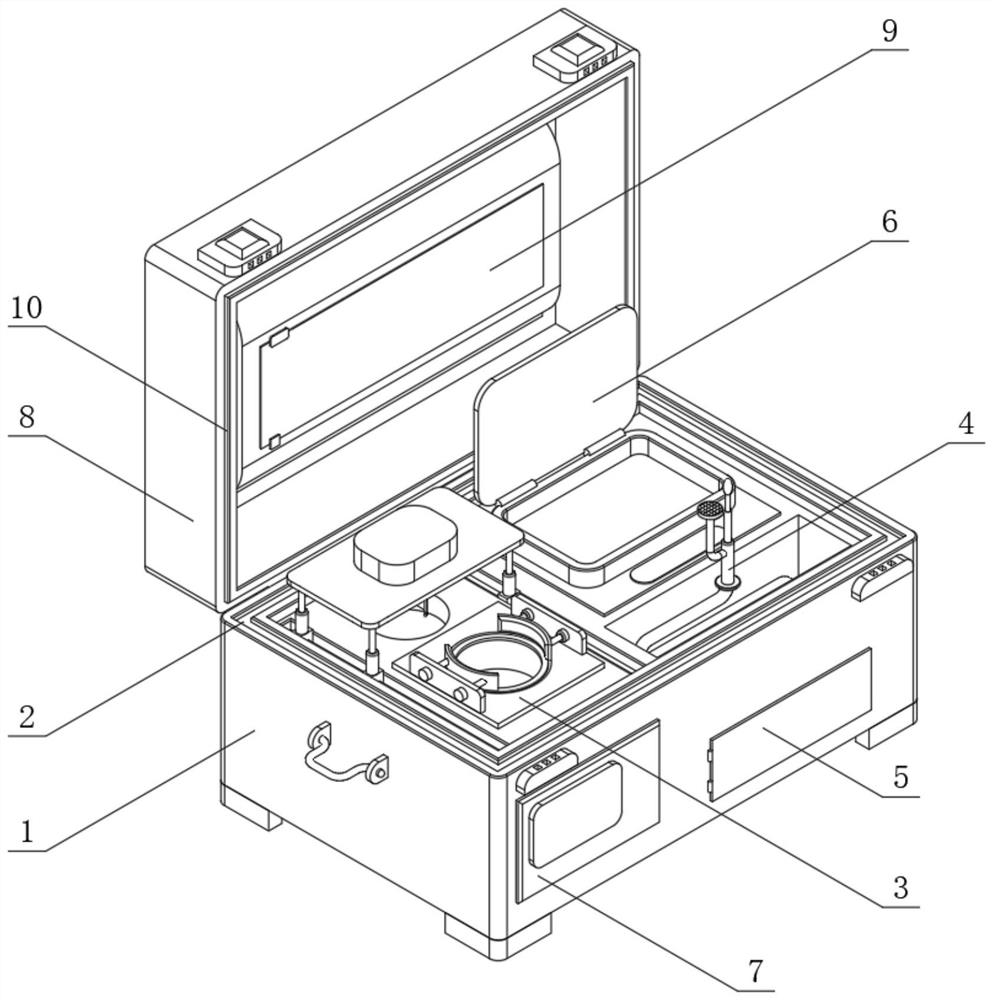 Acne medicine applying device and using method