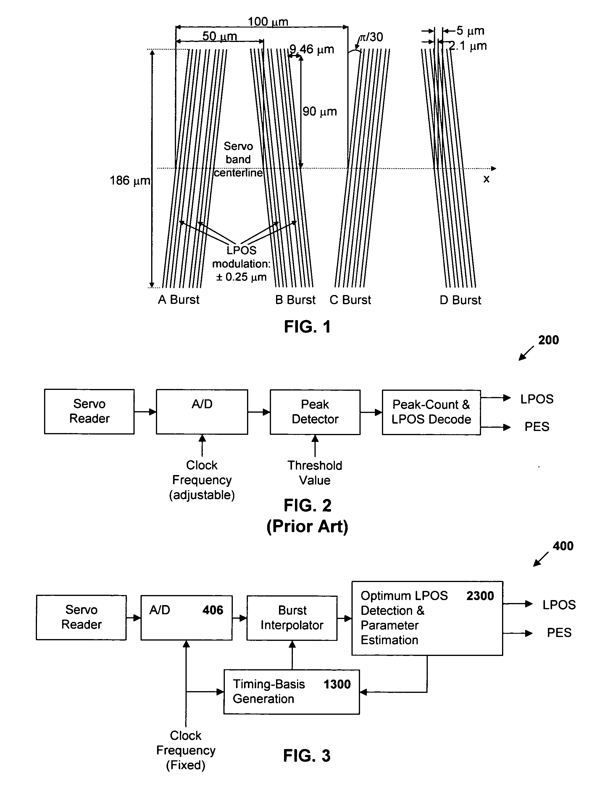 Synchronous servo channel for longitudinal position detection and position error signal generation in tape drive systems