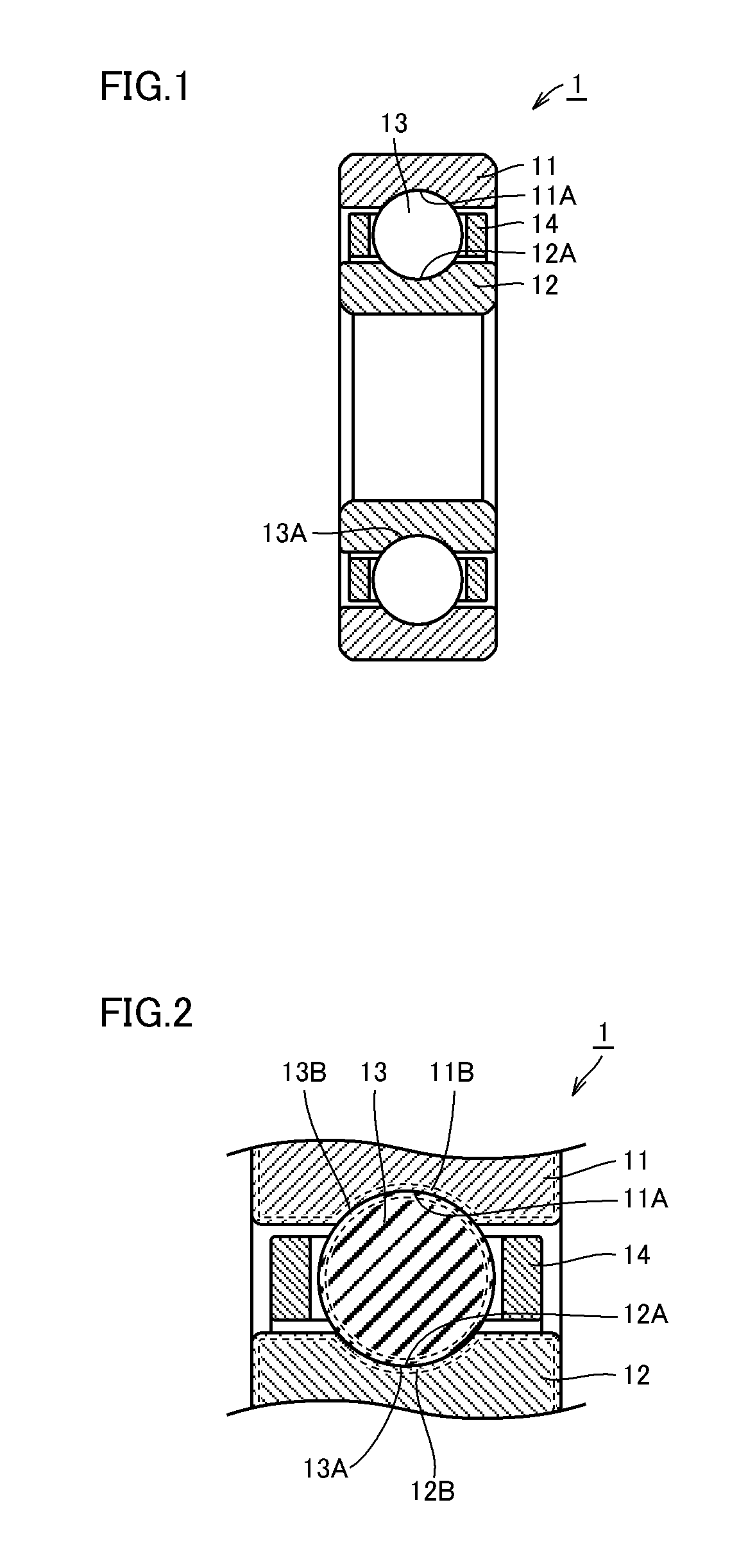 Mechanical component and rolling bearing