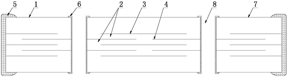 Multifunctional and multilayer-plate type array voltage dependent resistor and preparation method of multifunctional and multilayer-plate type array voltage dependent resistor