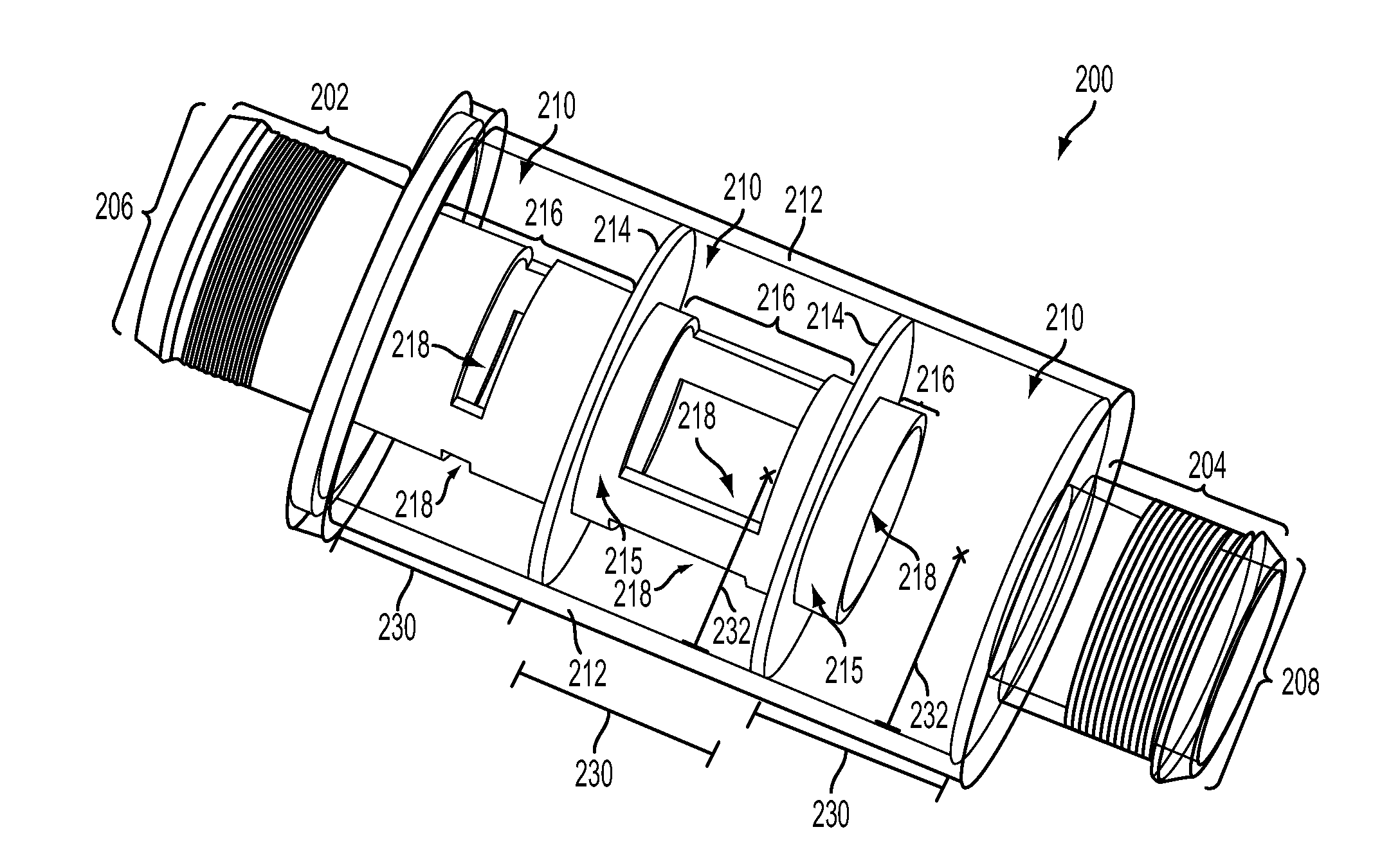 Intake system having a silencer device