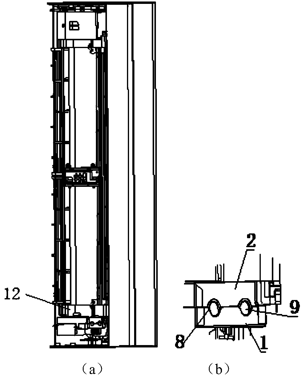 Novel junction box structure and air conditioner thereof