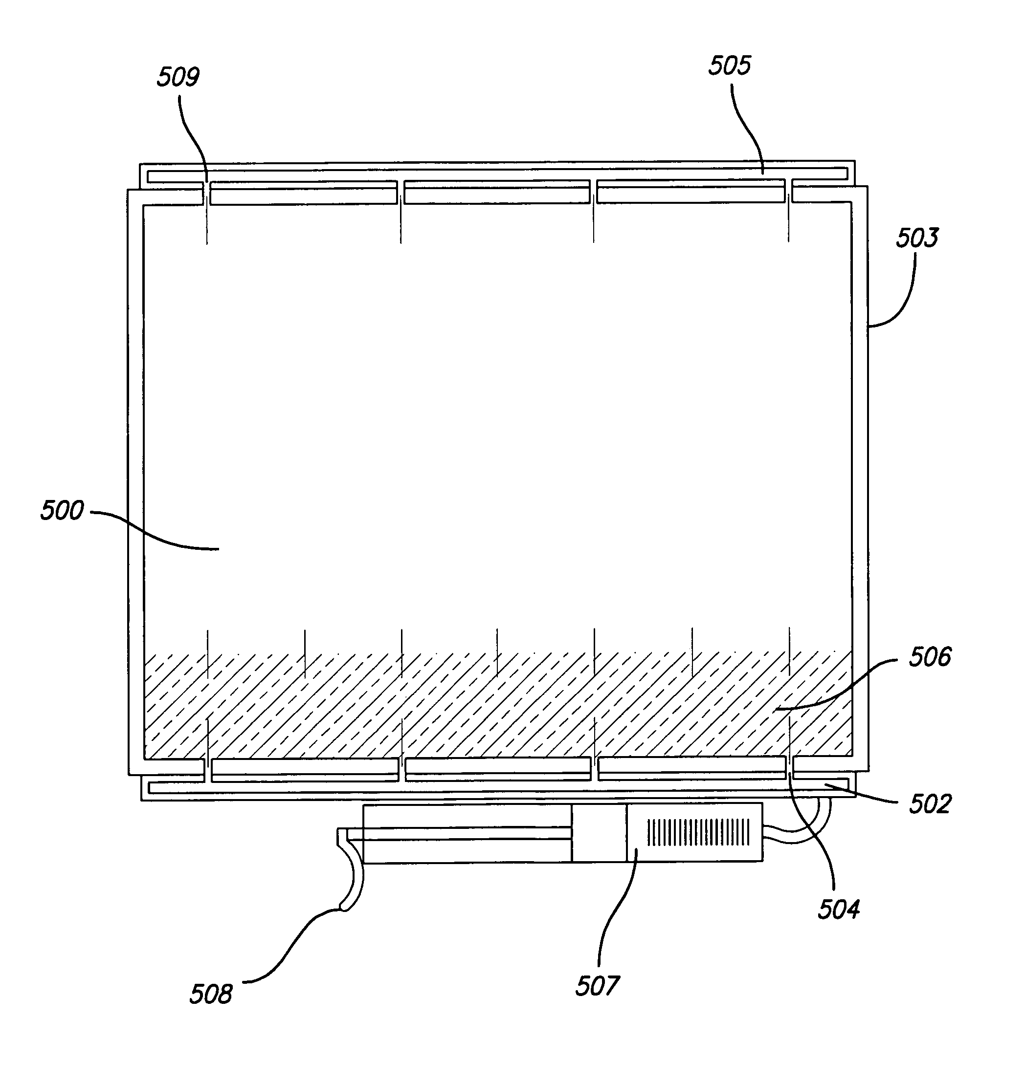 Autostereoscopic lenticular screen