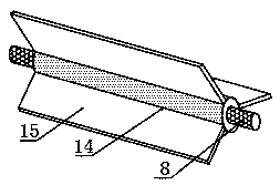 Graded screening device for sand and gravel on construction site