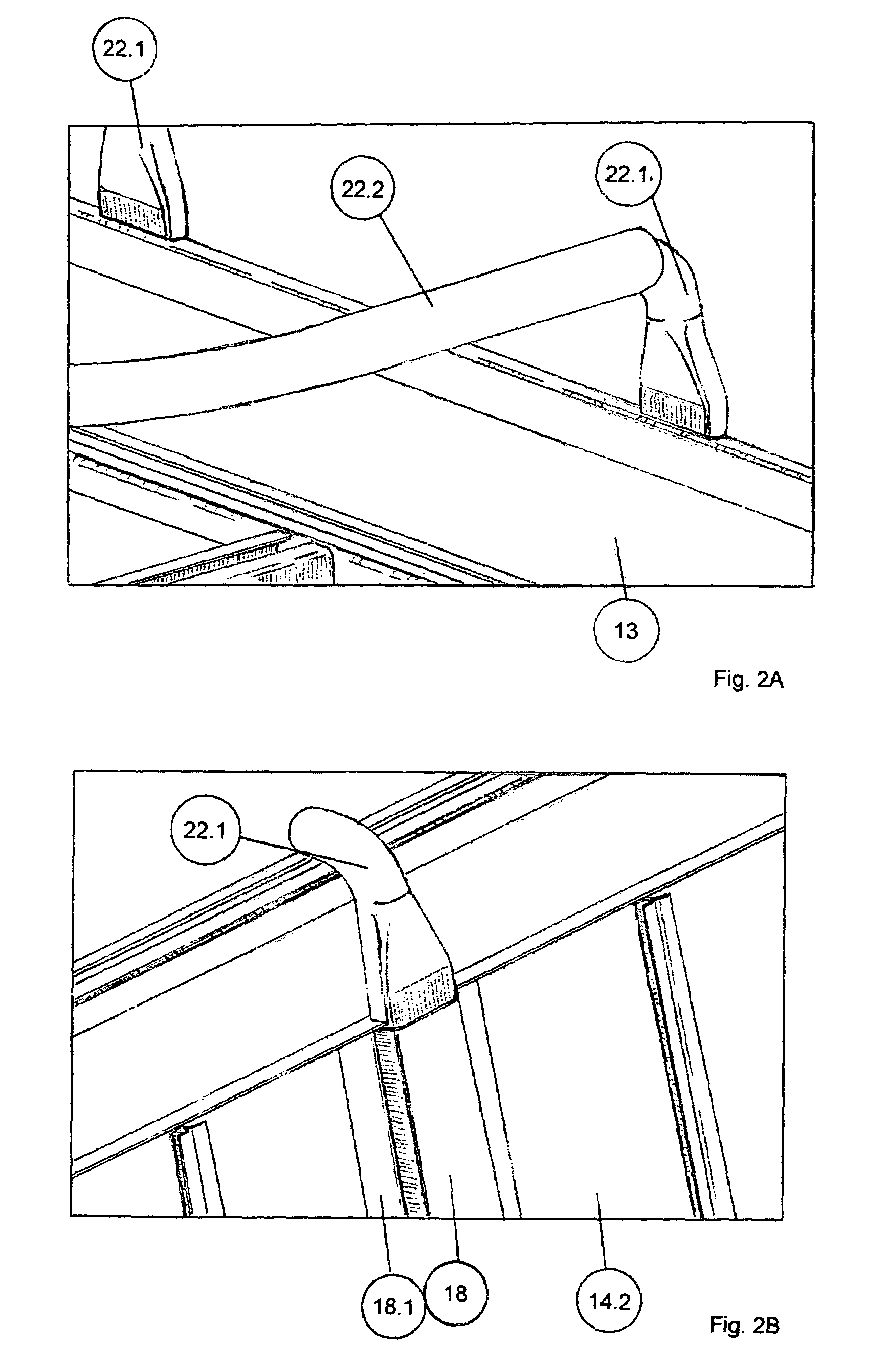 Elevator cabin with integrated ventilation system