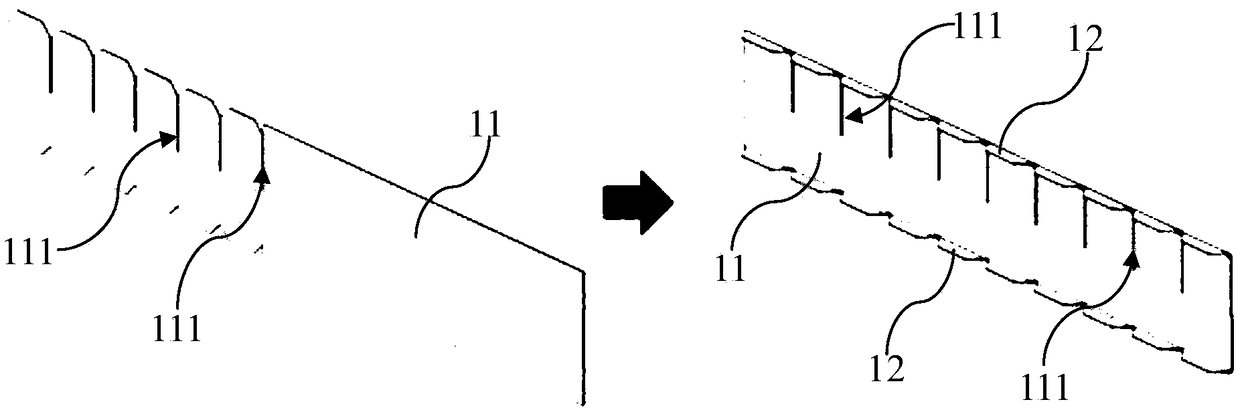 Functional gradient honeycomb sandwich board and manufacturing method thereof