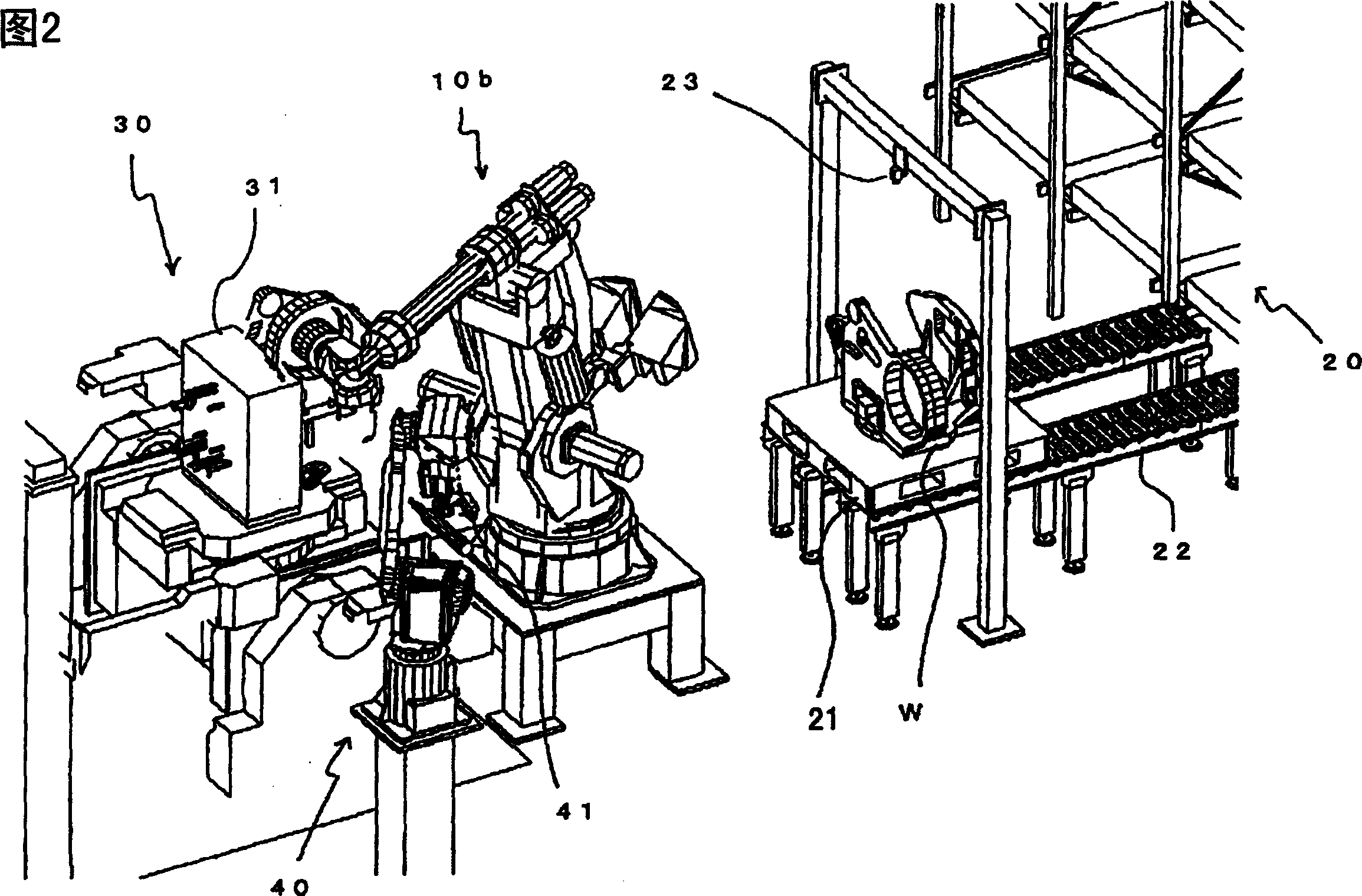 Articles transfer device