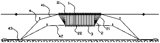 Large integrated floating cage