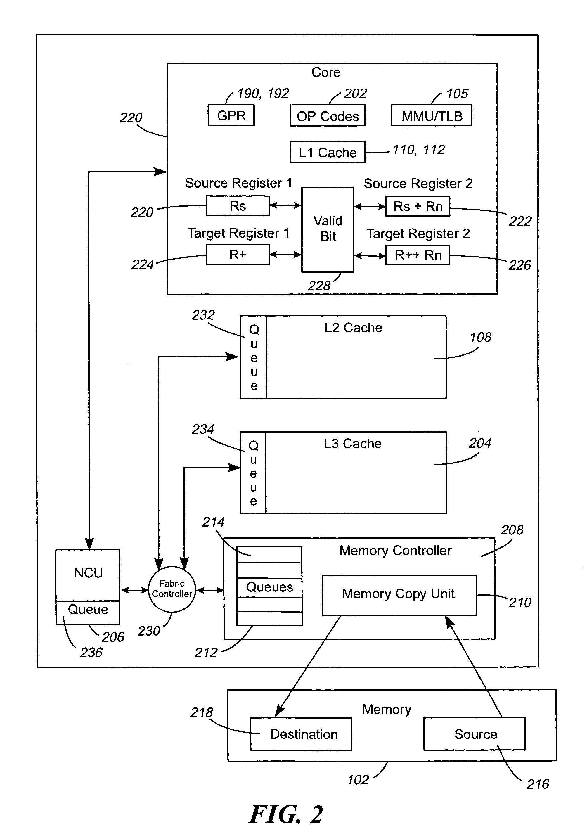 Efficient and flexible memory copy operation