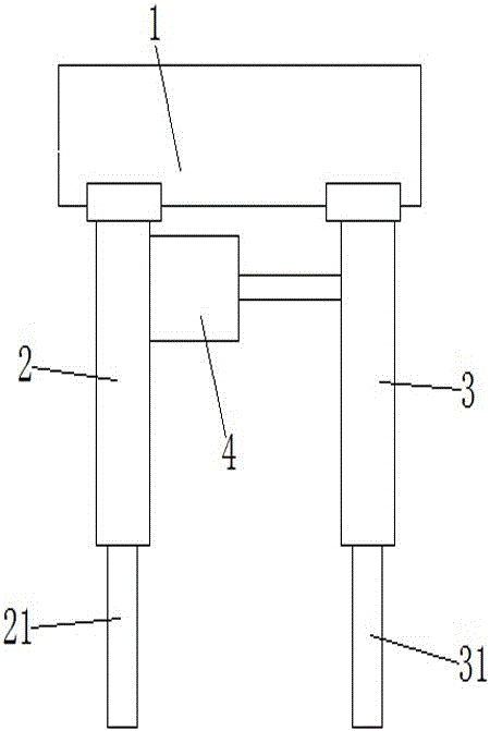 Measurement robot sampling special-purpose built-in part