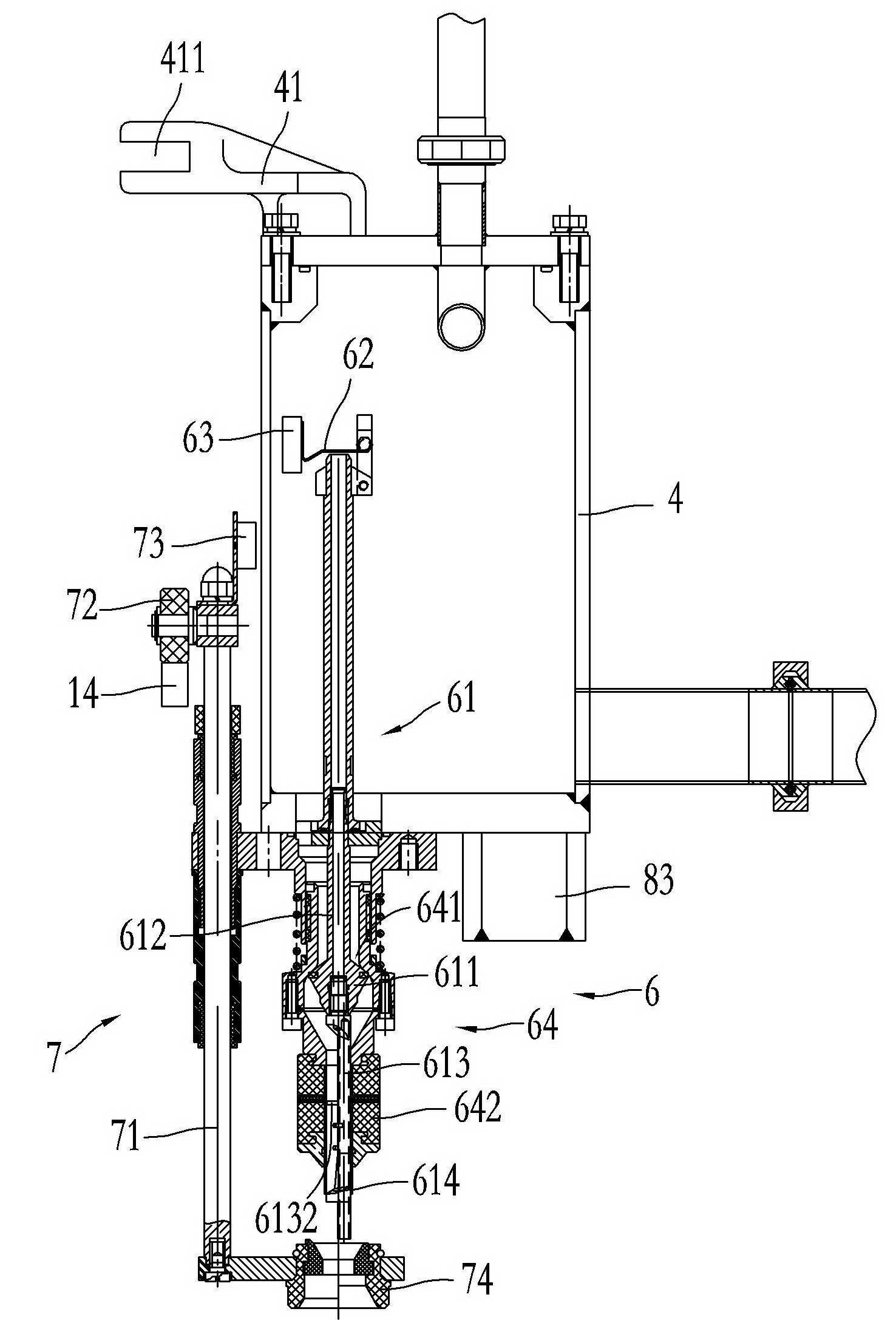 Soy sauce filling machine