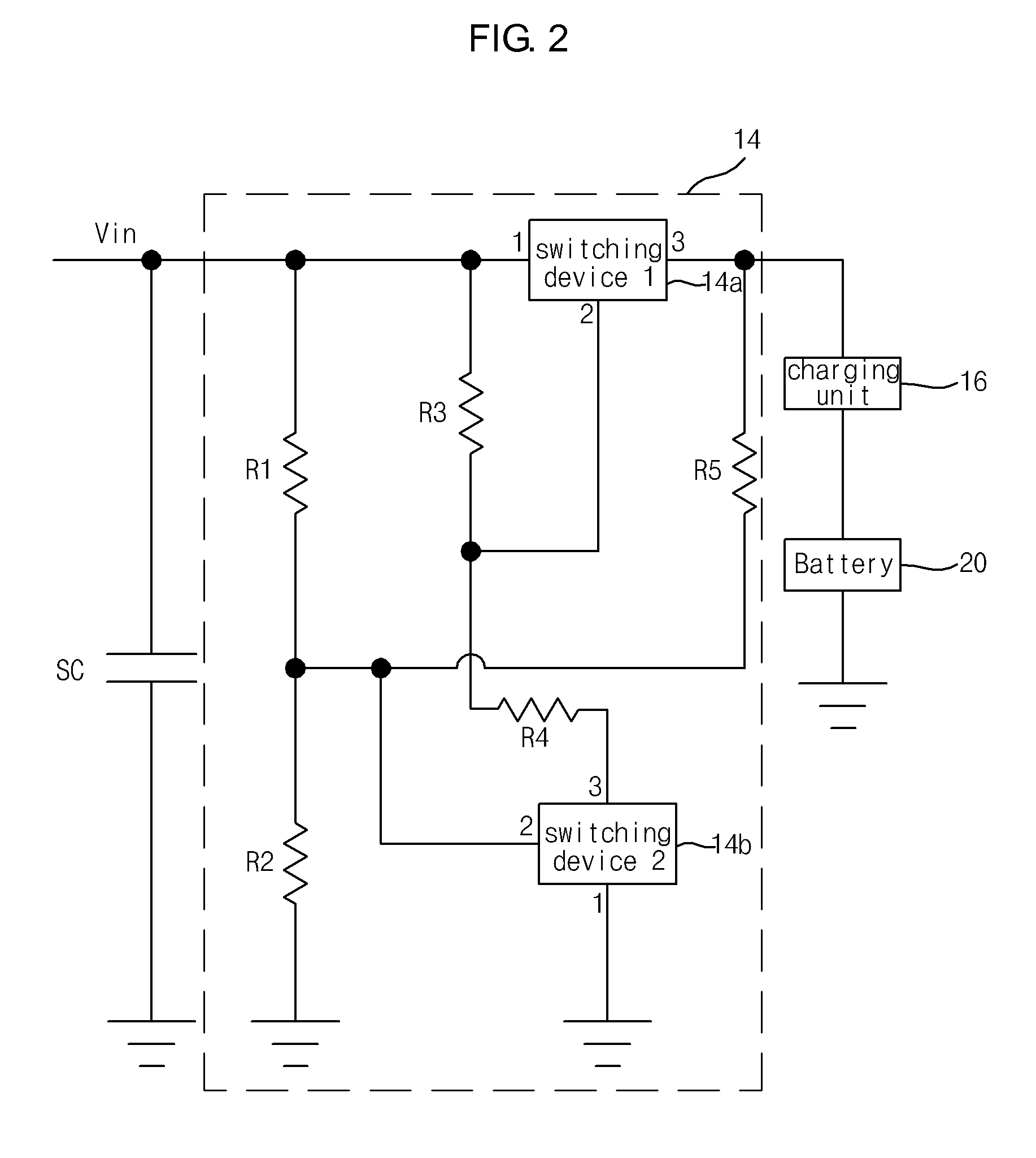 Hysteresis switch and electricity charging module using the same