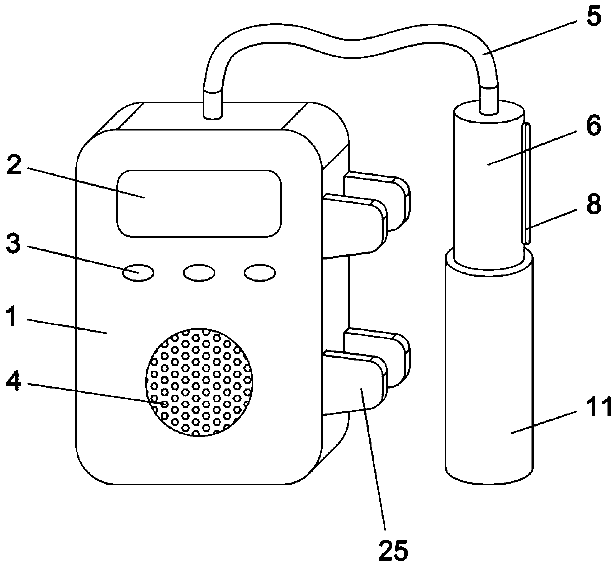 Ultrasonic Doppler fetal heart monitor