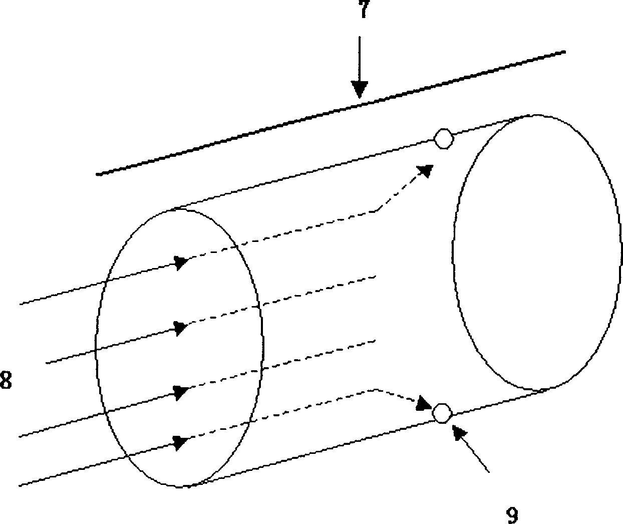 Positioning distributed fibre-optical temperature sensing monitor and method for pipeline leakage