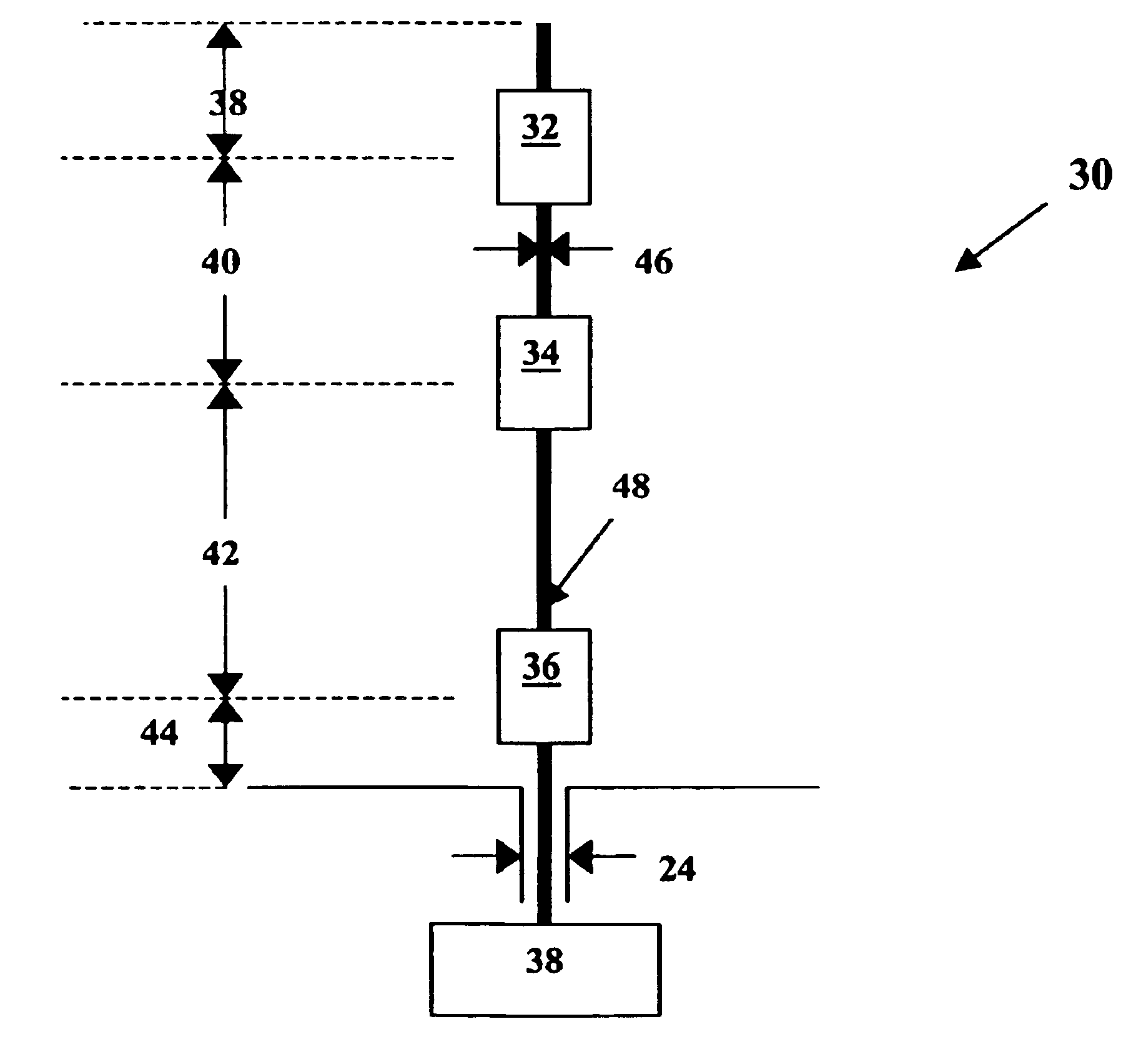 Broadband monopole/ dipole antenna with parallel inductor-resistor load circuits and matching networks