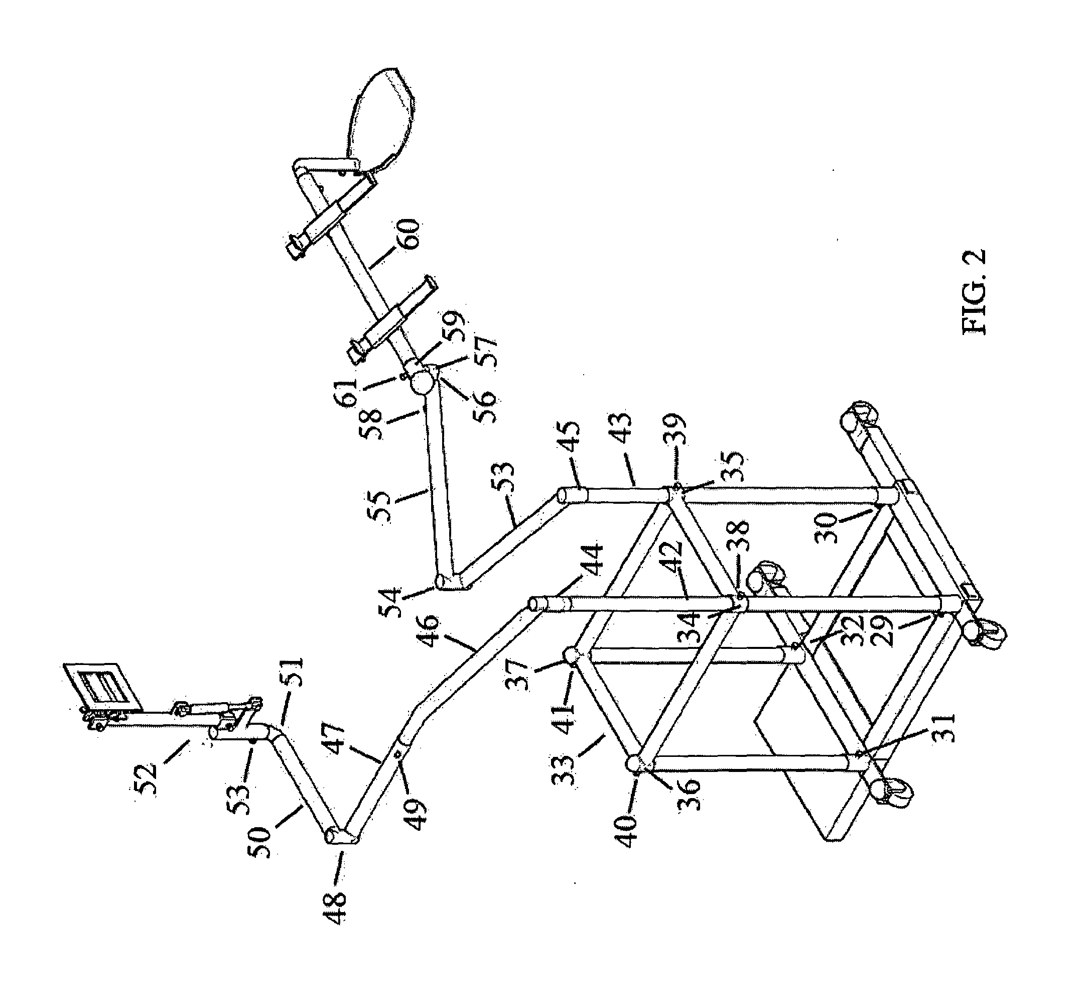 Movable Ergonomic Carrier for Desktop Computer