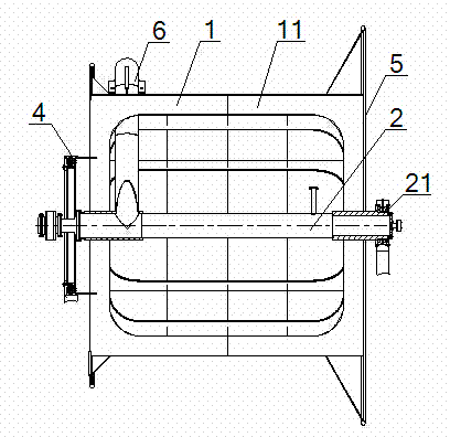 Method for machining ultra-large roller