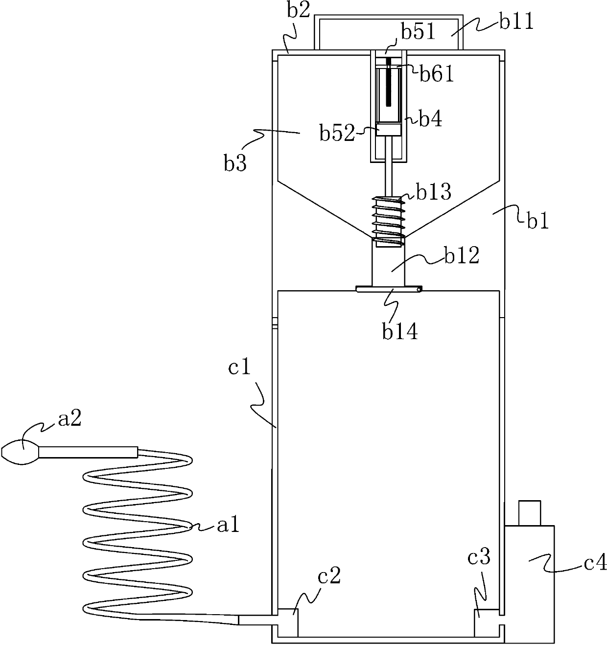 A nasal spray device