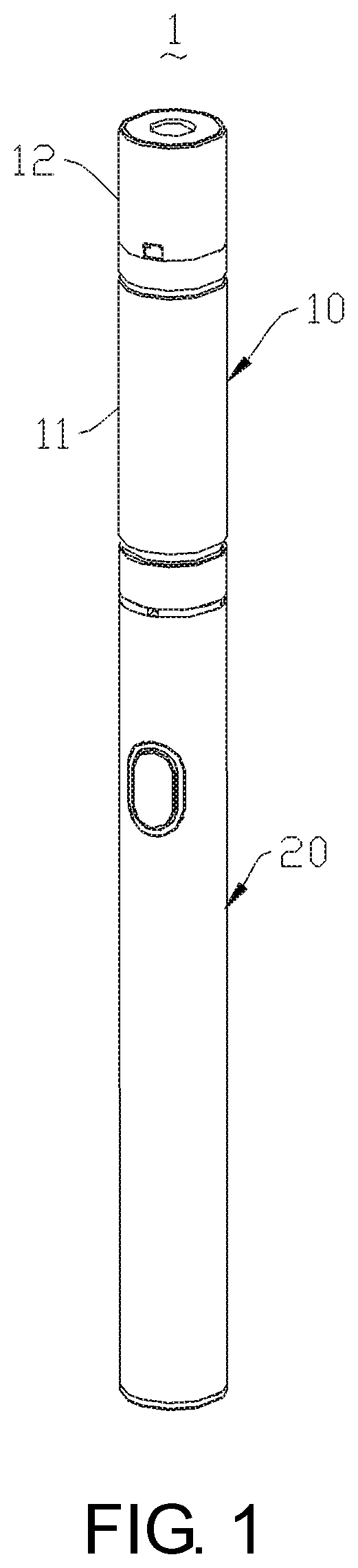 Electronic atomizing device and atomizer thereof