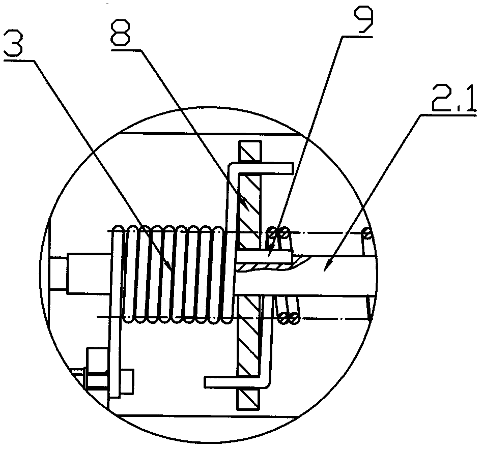 Wire control steering automobile road sensing simulation executing device