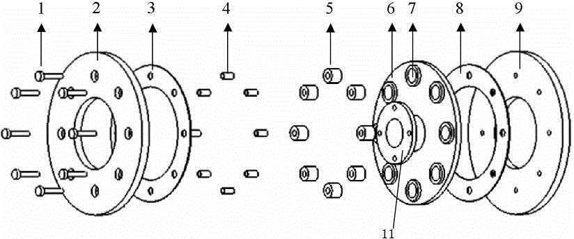 Power disc, torsion damper using power disc, transmission system and automobile