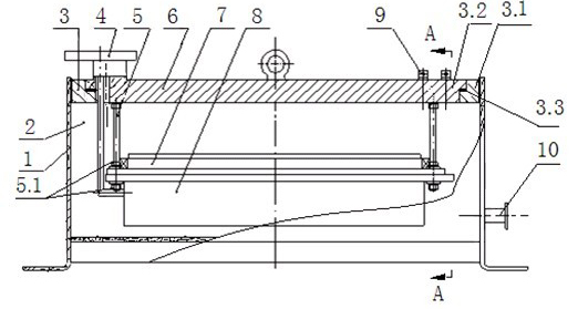 High temperature superconducting motor magnet performance test device