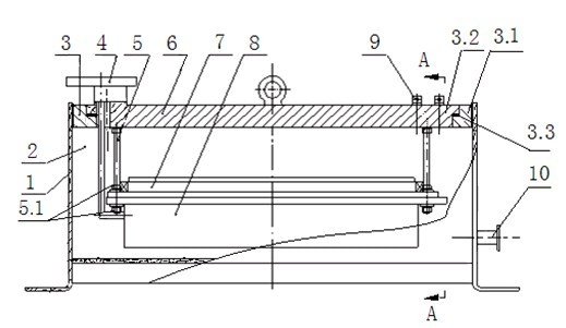 High temperature superconducting motor magnet performance test device