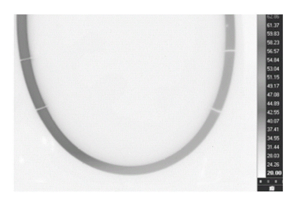 Method for utilizing infrared thermal imaging technology to detect floor heating pipe