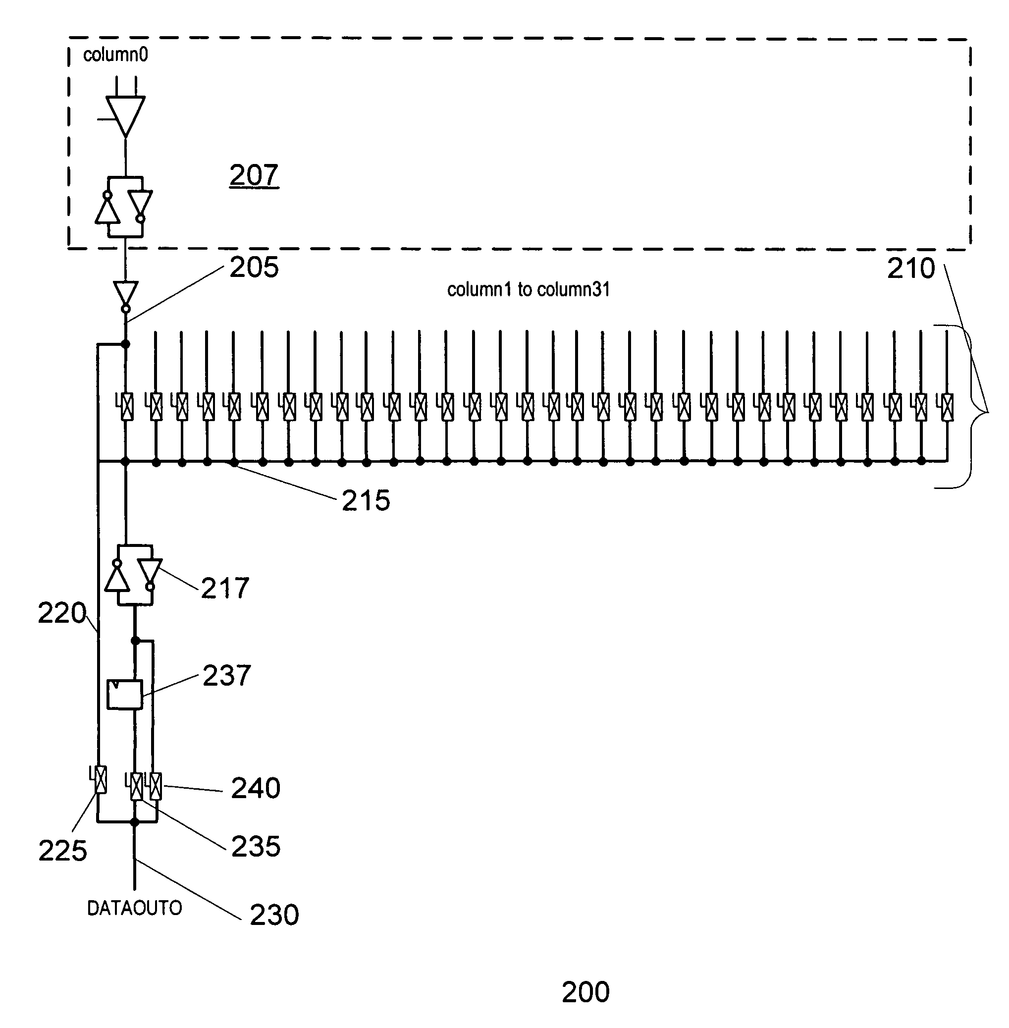 Using dedicated read output path to reduce unregistered read access time for FPGA embedded memory