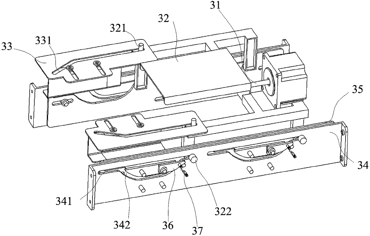 Invoice pushing mechanism and automatic invoice selling machine and method