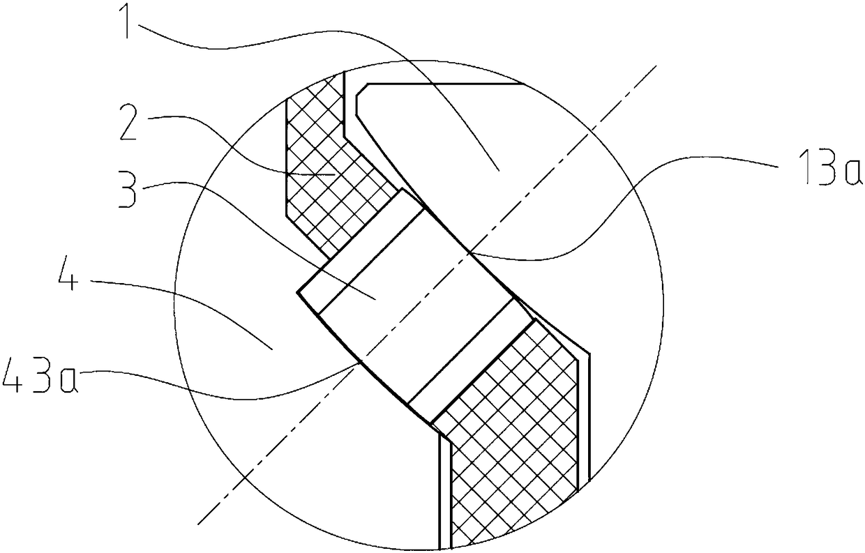 A heavy-duty rolling linear guide pair capable of homogenizing errors