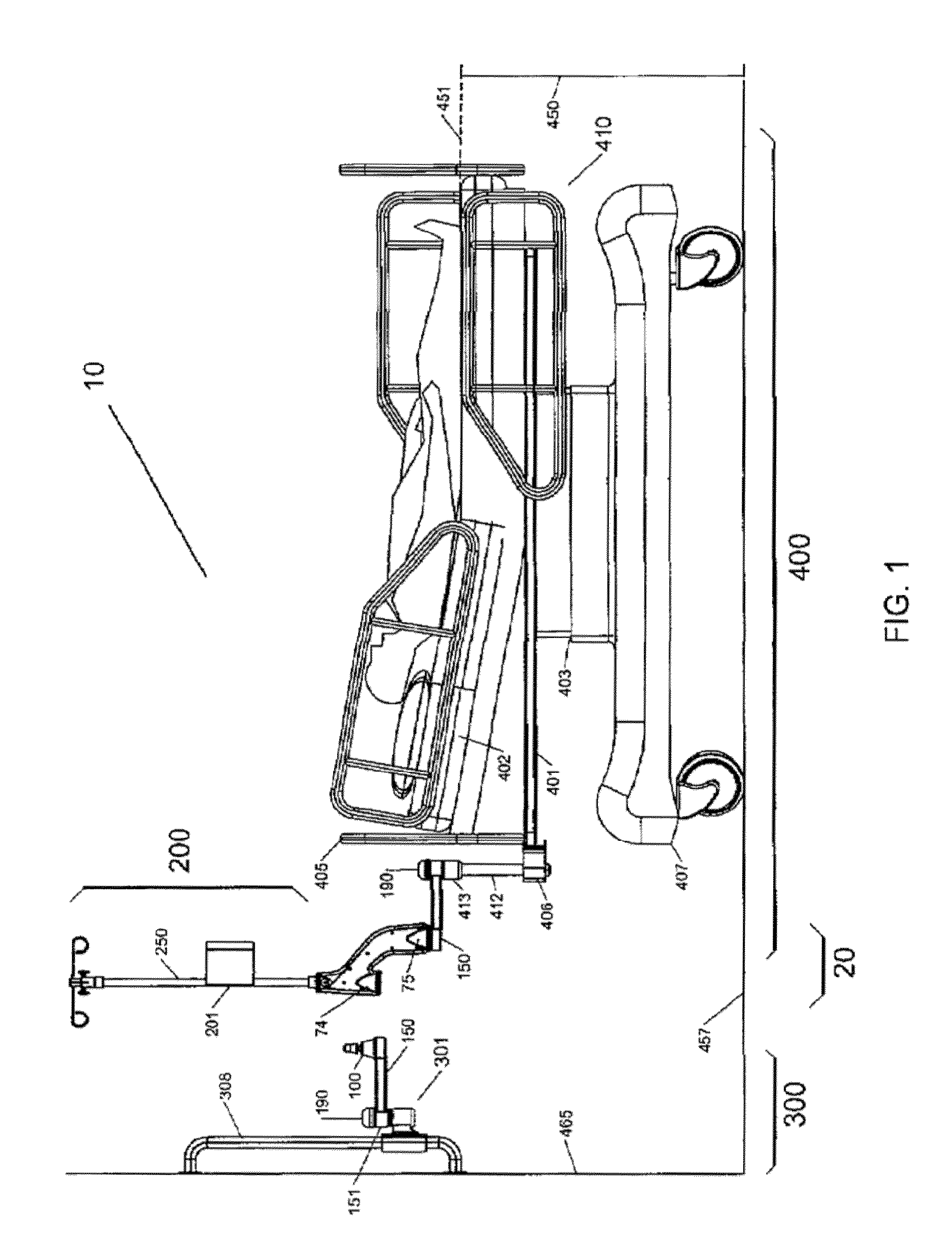 Secure equipment transfer system