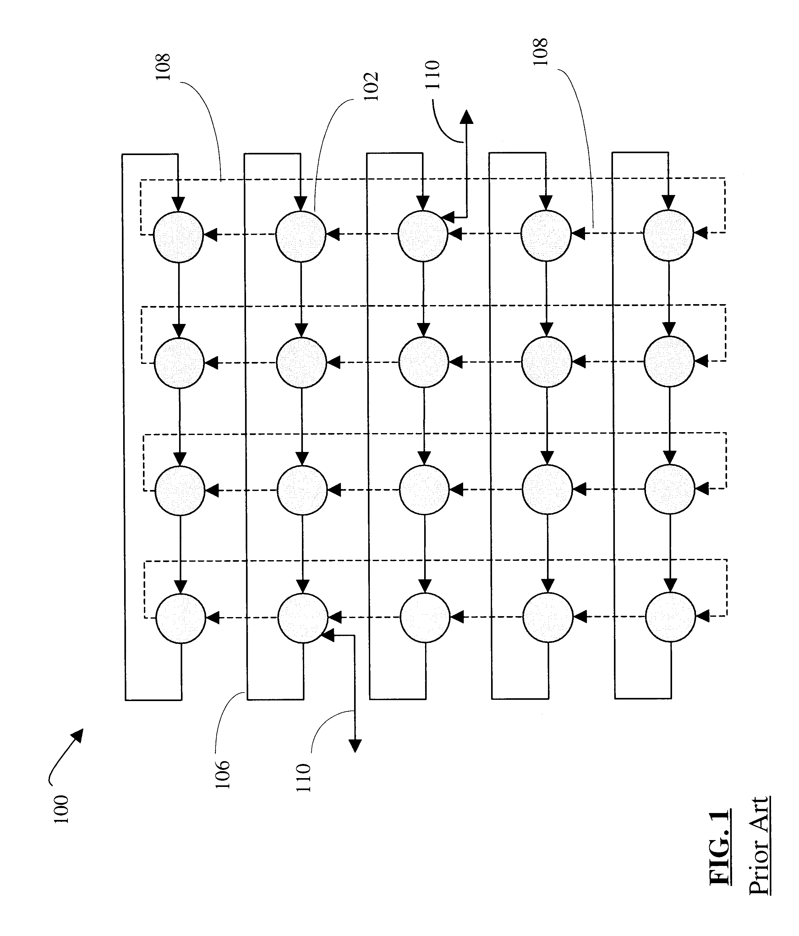 Multi-dimensional lattice network