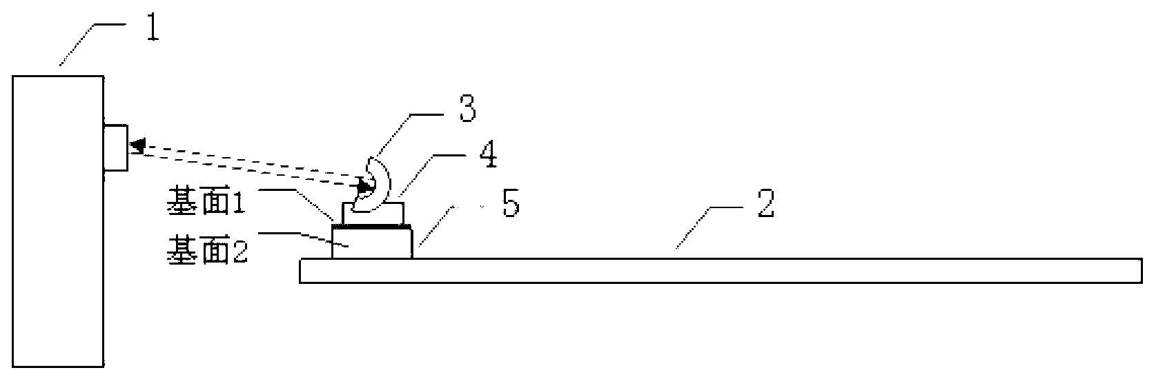 Method for measuring straightness of super-long guide rail