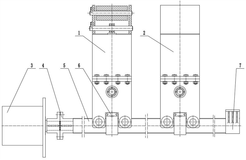 Automatic installing and positioning device for large-diameter shaft parts for lathe