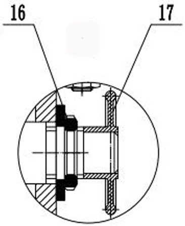 Automatic installing and positioning device for large-diameter shaft parts for lathe