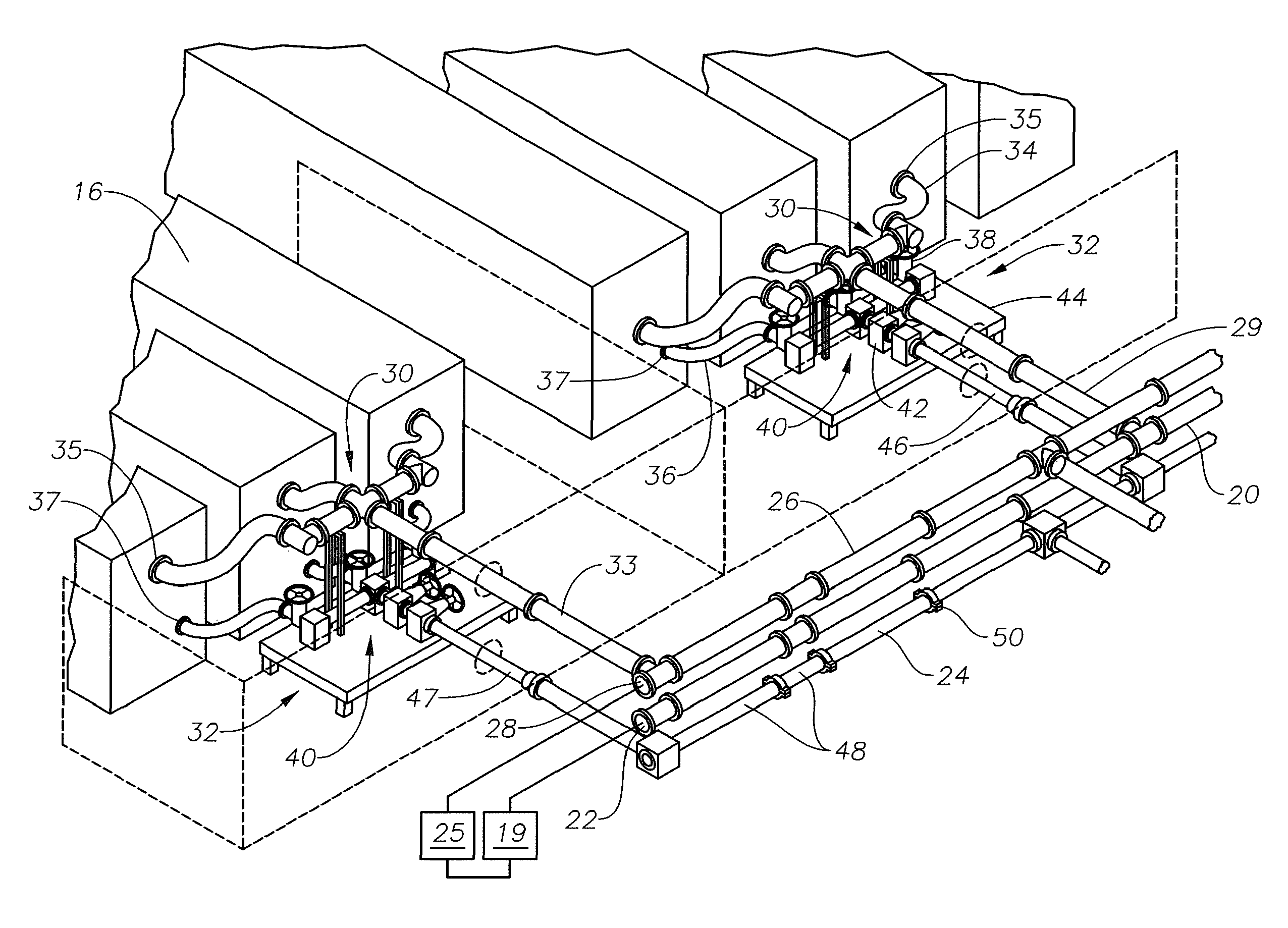 Delivery system for fracture applications