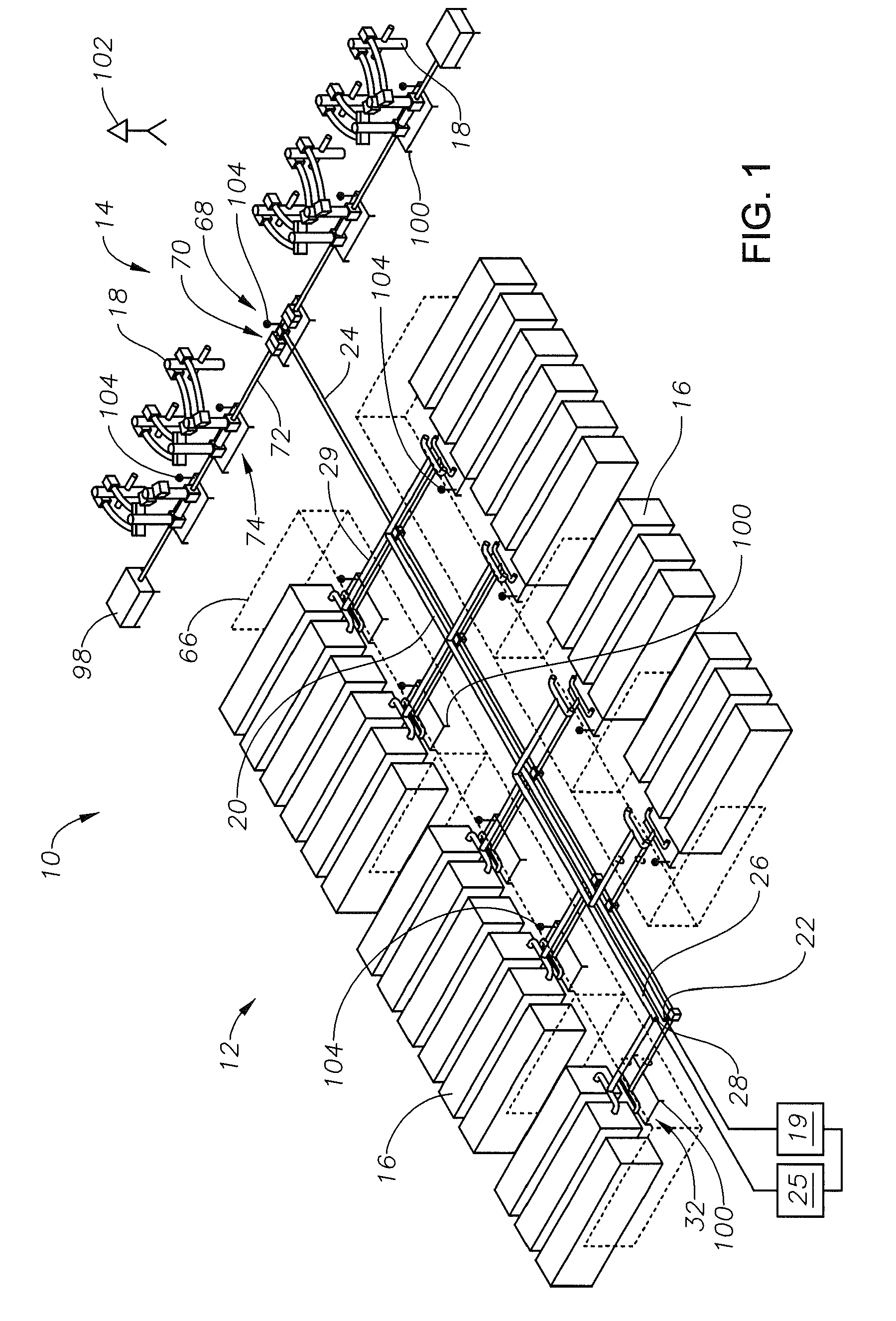 Delivery system for fracture applications