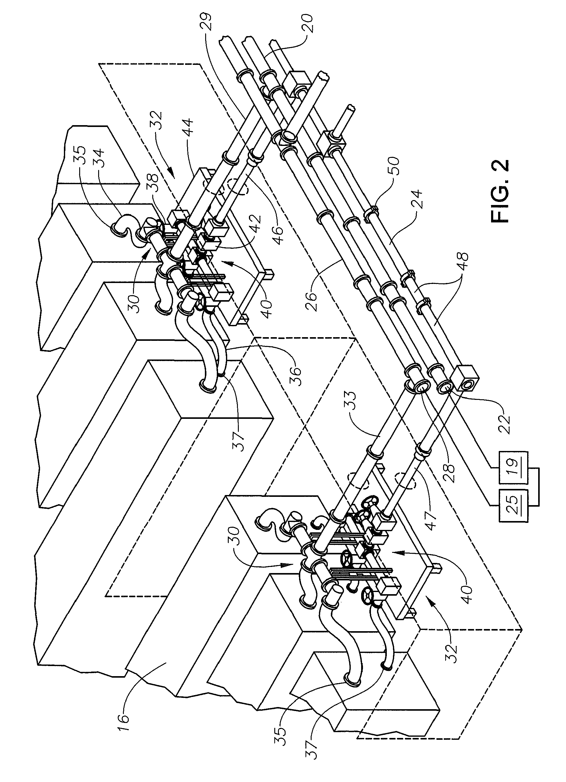 Delivery system for fracture applications