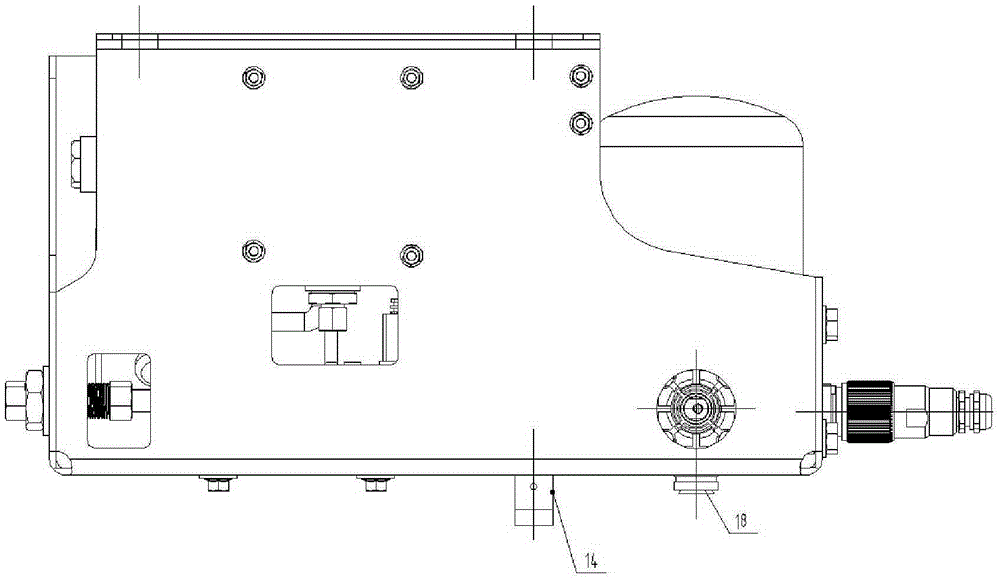 Bow raising air source system of railway vehicle