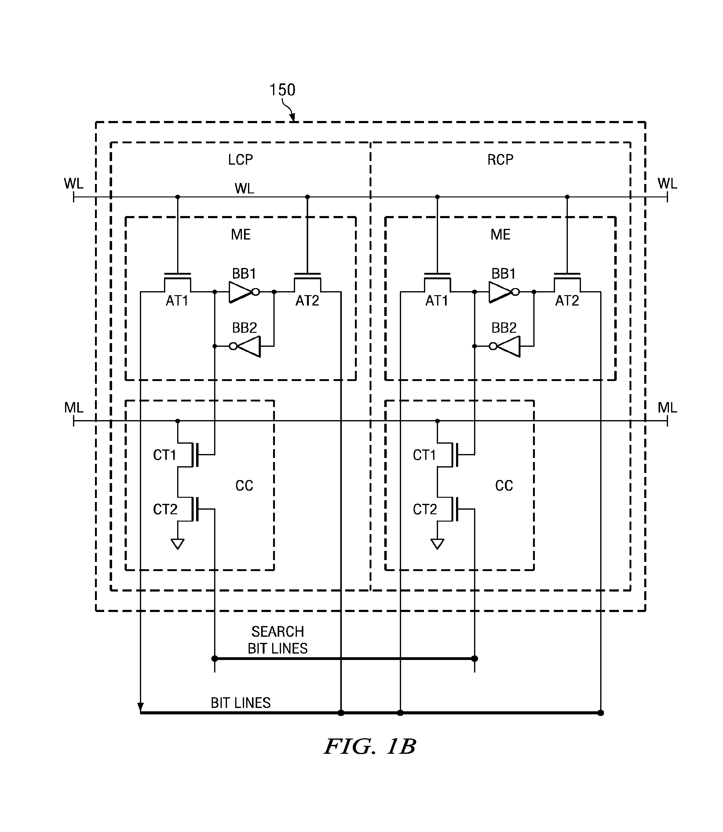 Match mismatch emulation scheme for an addressed location in a CAM